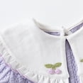 thumbnail image 4 of Jalioing Infant Baby Rompers Cute Long Sleeve Cotton Bodysuit Baby Boy Girl Rompers Spring Fall Outfits 0-18 Months, 4 of 9