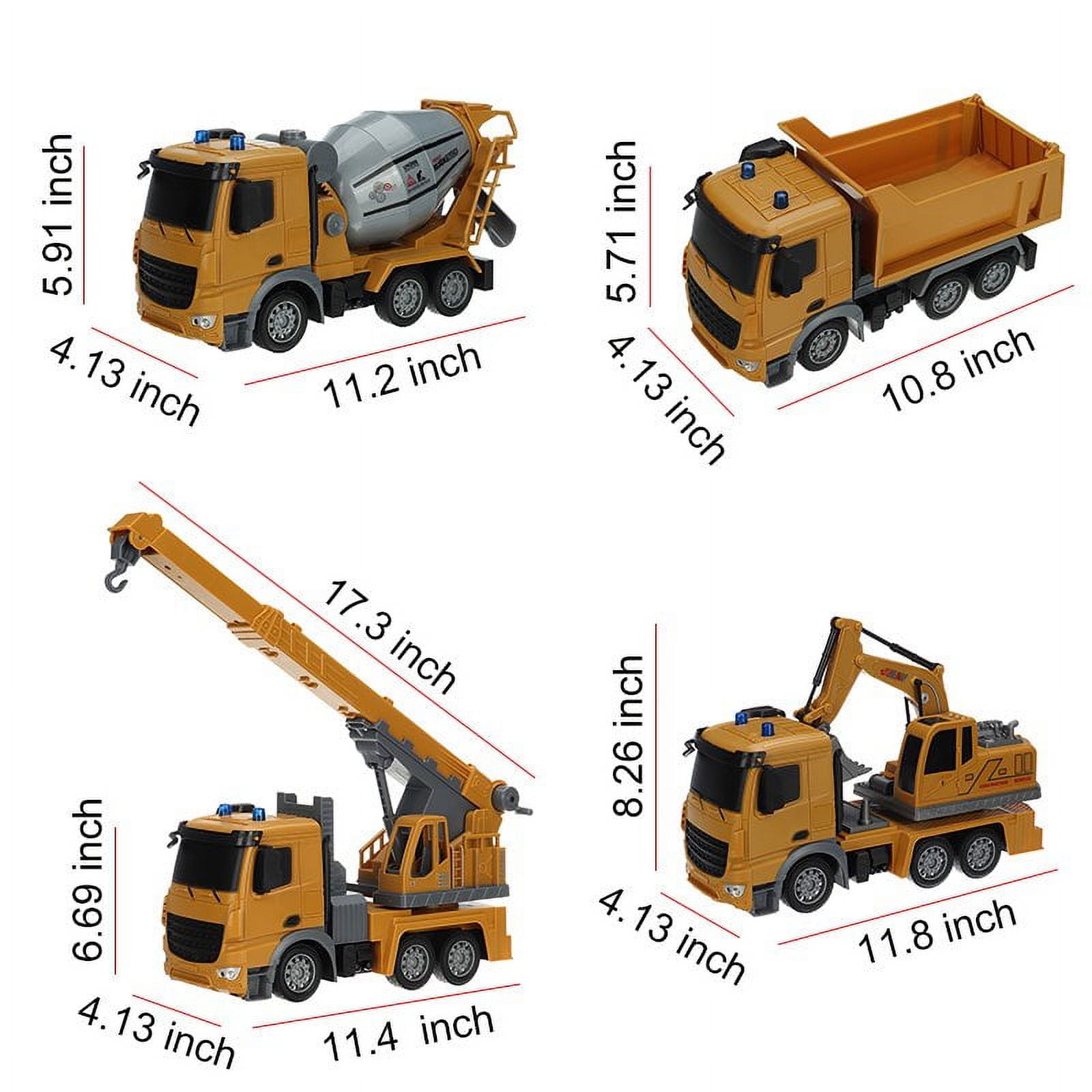 CNKOO Bestgoods 24 Remote Controls Construction Dump Truck for