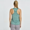 thumbnail image 4 of SWSMCLT Women's Soft Tank Top Quick Dry Sleeveless Top Yoga Shirt Workout Summer Cool Scoop Neck Green Medium, 4 of 4