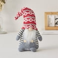 thumbnail image 1 of Fwttom Cadeau Chapeau Tricoté Rouge Ornement Poupée Rudolph Ornement Poupée Couple, 1 of 3