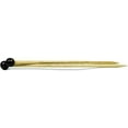 thumbnail image 5 of Nagina International Handcrafted Maple Knitting Needle with Elegant Round Circular Beaded Head | Crochet & Knitting Accessories (US Size 19-16mm), 5 of 5