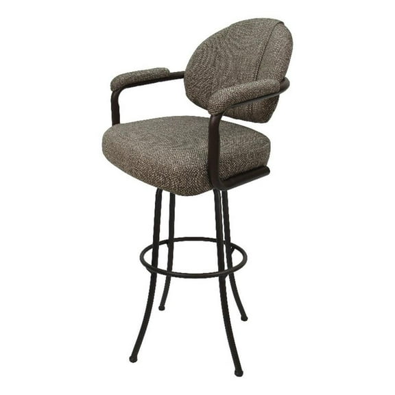 Swivel Counter Metal Bar Stool 26" style M-70