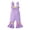 Purple, variant on Coerni Toddler Baby Girl Easter Outfit Birthday Bell Bottom Overall Ruffle Romper Spring Clothes Jumpsuit Knitted Sweater Overalls