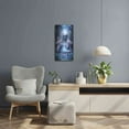 thumbnail image 5 of Luxe Metal Art 'Silence Seekers' by Cameron Gray, Metal Wall Art, 12"x24", 5 of 7