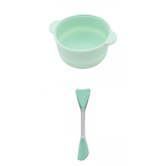 Recipiente de Repuesto Yuyangstore para Mujeres con Cepillo de Mascarilla doble Cuenco de silicona