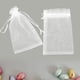 thumbnail image 4 of 50 Uds. Bolsas delicadas de Organza con cordón, bolsas multiusos para regalo de dulces, bolsas de embalaje de joyería con diseño de malla, 4 of 6