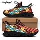 thumbnail image 1 of Noisydesigns - Zapatillas deportivas transpirables de malla de aire para hombre, talla 48, con estampados geométricos africanos, ligeras e informales para verano, 1 of 6