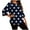 Black E, variant on Ashirexll Womens Summer Tops, Short Sleeve Shirts for Women, Plus Size Gradient Blouse Home Casual Long Sleeve Round Neck Top