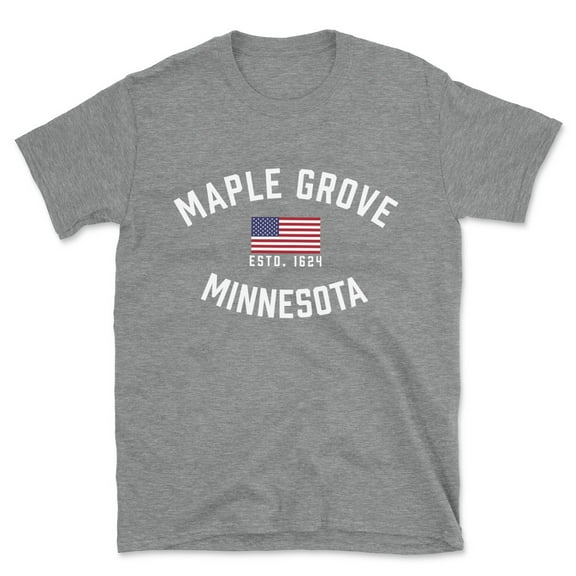 Maple Grove Minnesota Patriot Men's Cotton T-Shirt