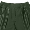 thumbnail image 5 of Men's Hiking Cargo Shorts 10" with Zipper Pockets Quick Dry Casual Stretch Golf Work Elastic Waistband Short Outdoor Summer Green, 5 of 9
