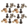 thumbnail image 4 of Bouton Rond Vis, 30 Pcs Tête Ronde Bouton Vis Rivet Vis Ultra Sensible, 4 of 14