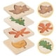 thumbnail image 4 of WORGEOUS 4pcs Montessori Puzzle Hojas de rompecabezas a juego Toy Forma Cognitive Toy Educational Toy, 4 of 8