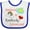 White and Royal, variant on Inktastic Someone in Kentucky Loves Me Boys or Girls Baby Bib