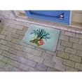 thumbnail image 2 of Starfish Coral Shells Door Mat 18"x26", 2 of 2