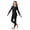 Black, variant on Arshiner Girls Thermal Underwear Set Kids Long Sleeve Base Layer Top Bottom and Leggings Sets