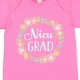 thumbnail image 4 of Inktastic Nicu Graduate Girls Floral Wreath Girls Baby Bodysuit, 4 of 5