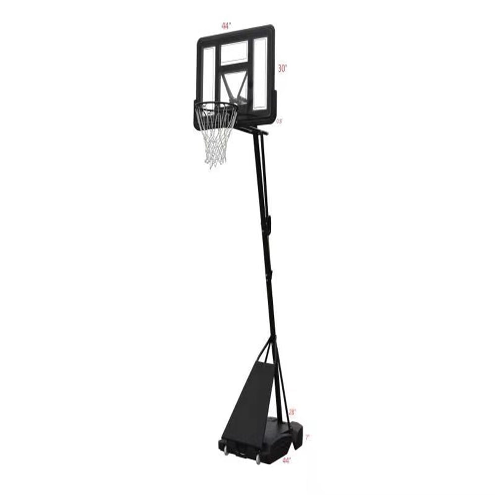 HULKLIFE Pro Court Height Adjustable Portable Basketball System, 48