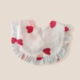 thumbnail image 2 of Wo-Fusoul Adult Bib Cotton Gauze Towel, Ruffled Design for Super Absorbency, Breathable and Multi-Use for Daily Comfort and Care, 2 of 3