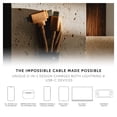 thumbnail image 2 of Cable de carga Native Union Belt Cable Duo 1,5 m, color verde pizarra, 2 of 8