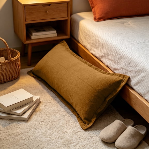 Fmbmuo Body Pillow For Adult , Long-shaped Soft Support Pillow , For Couch Sofa Bed Side-sleeping