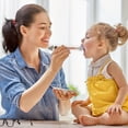thumbnail image 2 of Cuillère pour Bébé en Silicone, Cuillère à Purée Cuillère pour Aliments pour Bébé Couverts pour Bébé Cuillère à Purée de Fruits Outil à Double Extrémité pour Purée de Fruits Purée de Pommes Cuillère, 2 of 5
