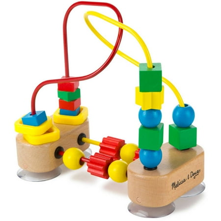 Melissa Doug First Bead Maze Wooden Educational Toy