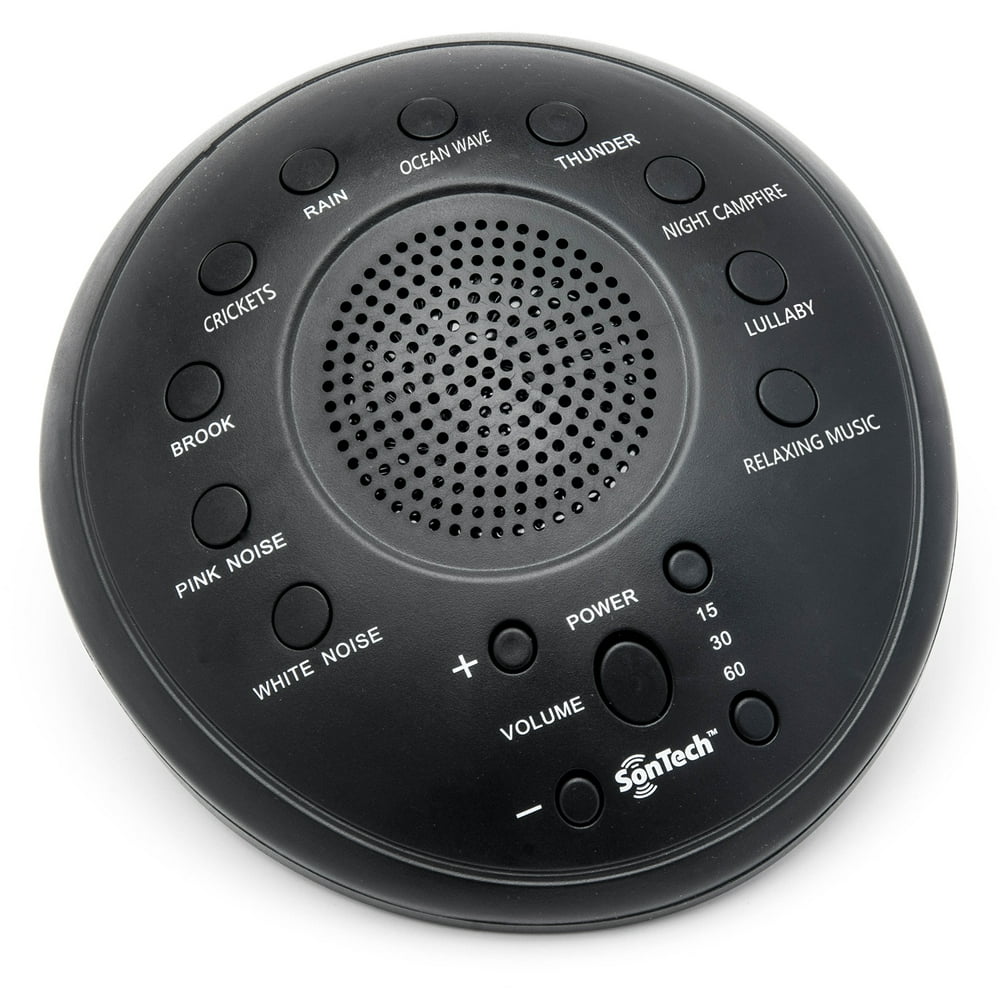 SonTech White Noise Sound Machine 10 Natural Soothing Sound Tracks