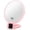 Pink, variant on 1x 10x Magnifying Mirror, Handheld Hand Mirror with Handle, Travel Hand Held Vanity Mirror, Compact Double Sided Portable Magnification Small Make Up Mirrors for Precision Makeup (Pink)
