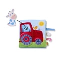 thumbnail image 3 of HABA Busy Book for Babies 0-12 months, Farm Fabric Book with Finger Puppet for Babies, Sensory Book for 0-12 Months, 3 of 8