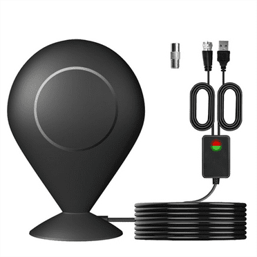 Indoor Antenna Amplifier 3000 Miles with Amplifier Signal Intensifier Supporting 4K1080P Digital Tv Antenna