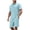 Light Blue, variant on hotojiny Men's 2 Pieces Outfits Shirt and Shorts Set Breathable Solid Color Collared Golf Top Lightweight Matching Sweatsuit(White,X-Large)