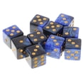 thumbnail image 4 of 10x D6 Dots Square 16mm D Games, 4 of 6