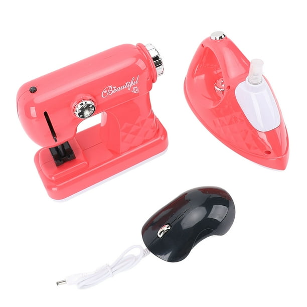 Juego De Juguetes Para Máquina De Coser Y Hierro, Juego De Juguetes Para Máquina De Coser Compacto Fácil De Usar Para Jardín De Infantes