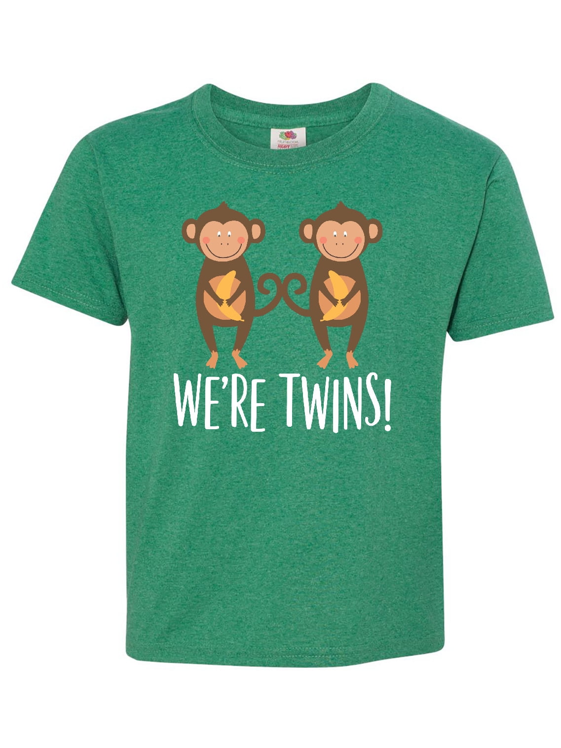 Inktastic Monkey Twins Boy Girl Gift Idea Teen Short Sleeve T Shirt Unisex Retro Heather Green Xl Walmart Com Inktastic Monkey Twins Boy Girl Gift Idea Teen Short Sleeve T Shirt Unisex Retro Heather Green Xl Walmart Com