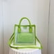 thumbnail image 4 of Bolso de gelatina de PVC Transparente YONGSHENG moda pequeño Para mujer 25 x 22 x 12 cm, 4 of 5