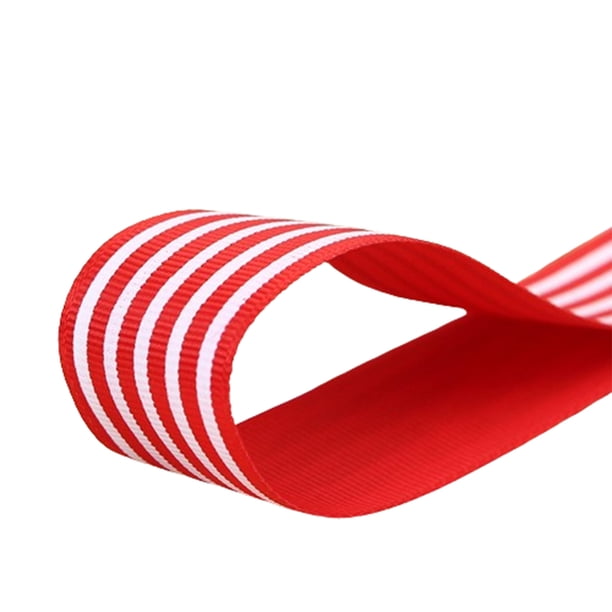 Bearachild Alambre de cinta inodoro para ropa con costuras finas y ninguna cinta de grosgrain clásica de vertimiento Kits de decoración para fiestas rojo