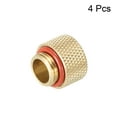 thumbnail image 3 of Unique Bargains Raccord d'Extension Mâle à Femelle Laiton G1/4 x 10mm pour Système de Refroidissement par Eau Lot de 4, 3 of 5