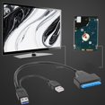 thumbnail image 2 of Tmvgtek Cable Adaptador De Alta Velocidad Sata A Usb 3.0 Dual Para Sata/Hdd Externo De 2,5 Pulgadas, 2 of 9