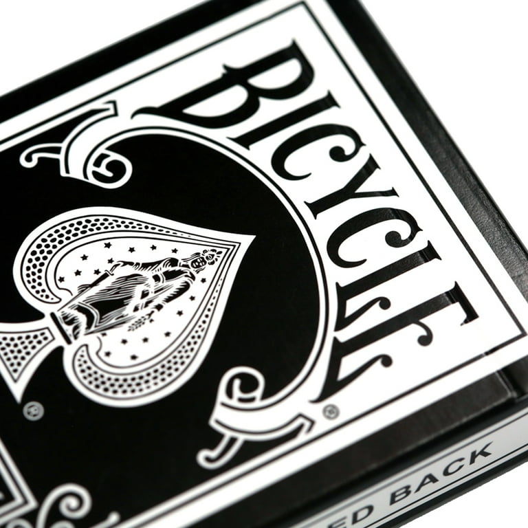 Magic Makers Bicycle Reverse Back Black Deck