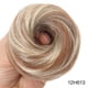 thumbnail image 1 of Moño desordenado 100% real, coleta, moño rizado natural, recogido tipo donut con goma elástica para mujer., 1 of 1