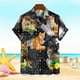 thumbnail image 3 of Camisas con estampado 3D de animales lindos y hámster para hombres, ropa hawaiana divertida con gráficos de mascotas, blusas para niños, ropa de calle Y2k, camisetas de manga corta para hombres, 3 of 5