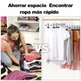thumbnail image 2 of 50PCS Perchas para Pantalones con Clip 40cm Ganchos para Ropa Perchas de Metal Ligero Resistent Antideslizantes Duradera Ajustables con Gancho Giratorio Perchas para Faldas Jeans Adultos Hogar, 2 of 7