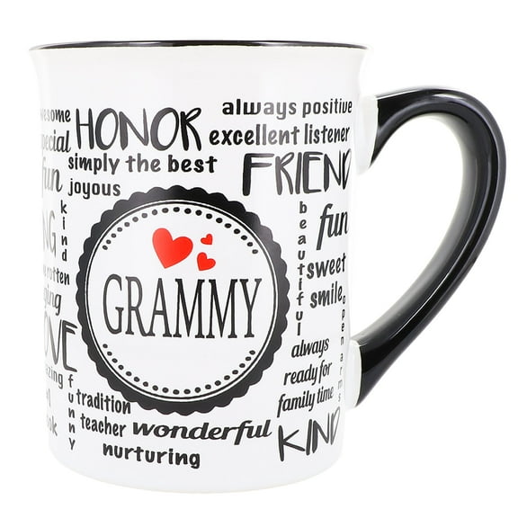 Cottage Creek Grammy Mug, Grammy Coffee Mug, Ceramic, 16oz., 6" Multicolored