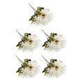 thumbnail image 2 of Transemion 1/2/3/5 Realistic Appearance Artificial Flower Low Maintenance For Life Elegant Mini Lily1 5PCS, 2 of 6