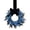 Black, variant on Mini Halloween Wreath 8.7" Artificial Black Grapevine Wreath with Floral, Boxwood and Velvet Bow Gothic Small Cabinet Canlde Rings Wreaths for Festival Home Table Centerpiece Window Decor, A