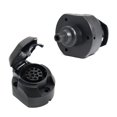 thumbnail image 2 of Encendiendo Adaptador de conector de luz de barra de remolque de enchufe de remolque de enchufe europeo de plástico de 13 pines Likrtyny Accesorios para autos y motos, 2 of 8