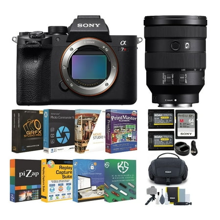 UPC: 0040962899854 | Sony a7R IV A 61MP Mirrorless Camera w/ FE 24-105mm f/4 Lens & Accessory Bundle