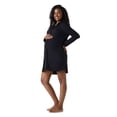 thumbnail image 2 of Ingrid & Isabel For Every Belly Women's Maternity Rib Button Down Sleepshirt, Sizes S-XXXL, 2 of 6