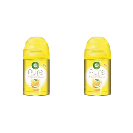 Air Wick Freshmatic Ultra Refill – 2 Pack  bottles (2×6.17 oz) Sparkling Citrus Scent