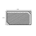 thumbnail image 2 of Hierro fundido reversible Grill/Griddle Lodge, 24 x 43 cm, presazonado, 2 of 5